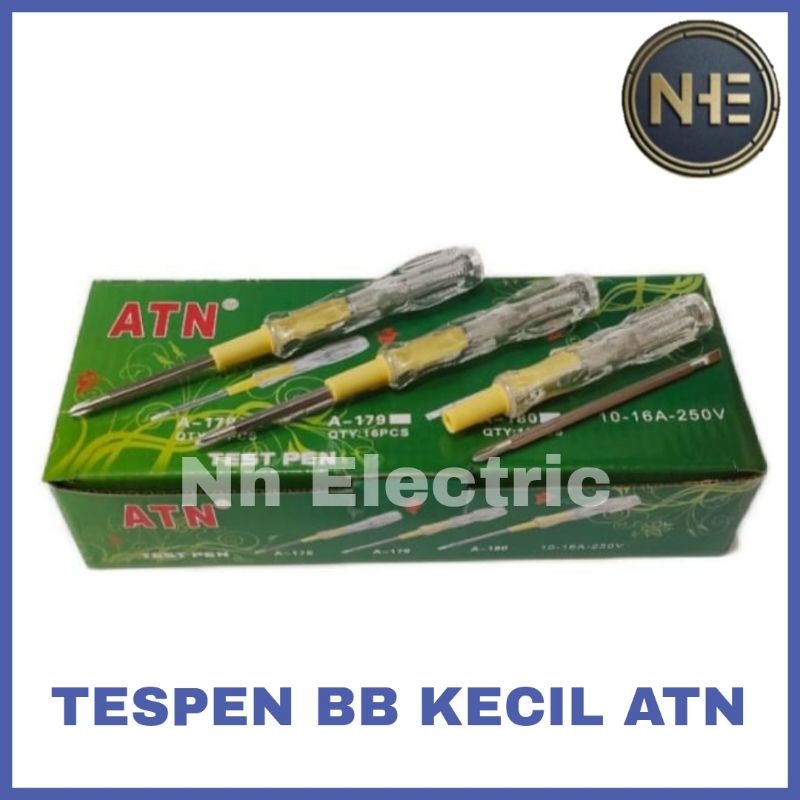 Tespen Bulak Balik Atn - Obeng Bulak Balik Atn - Tespen Listrik BB Atn - Tespen +/- Kuning 178 Atn