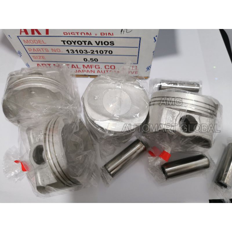 piston komplit toyota vios 4pc