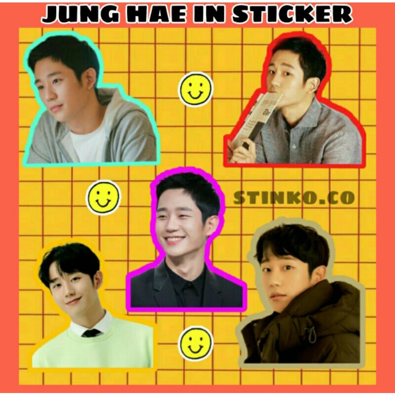 

[30PCS] STICKER JUNG HAE IN SNOWDROP UNTUK LEMARI/PINTU/LAPTOP/SCRAPBOOK/DIARY