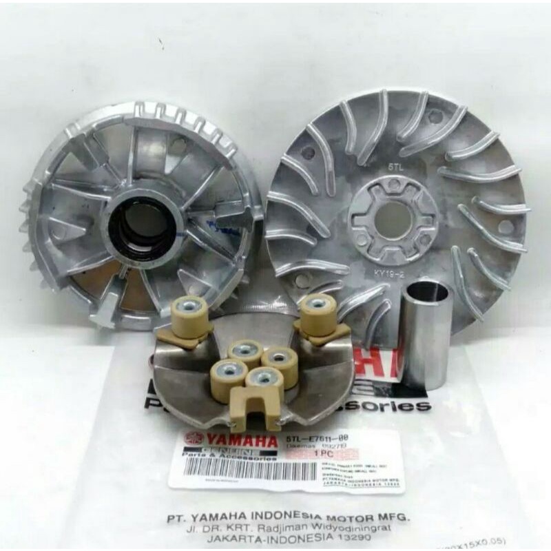 RUMAH ROLLER SET MIO PLUS TUTUP KIPAS RUMAH ROLER MIO MIO SPORTY MIO SMILE MIO SOUL FINO KARBU NOUVO