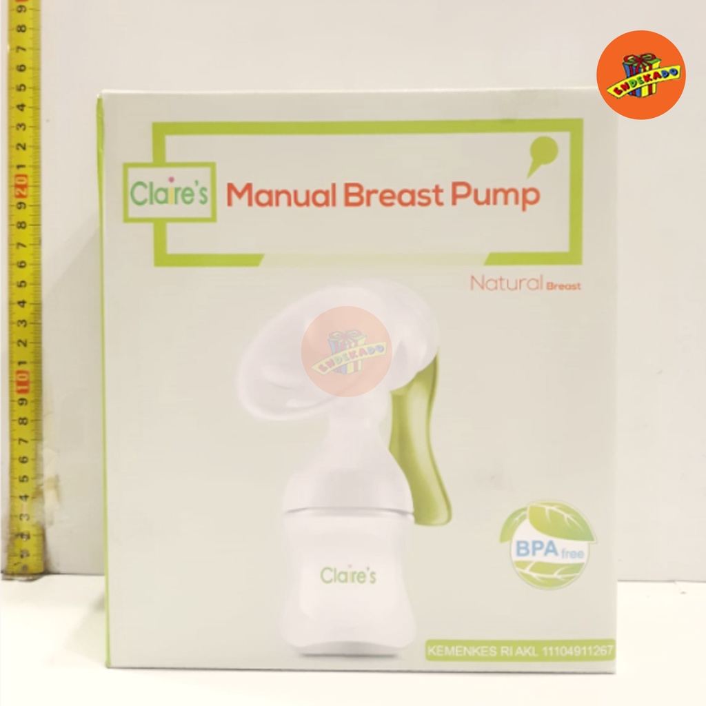 CLAIRE'S MANUAL BREAST PUMP -Pompa Asi Manual