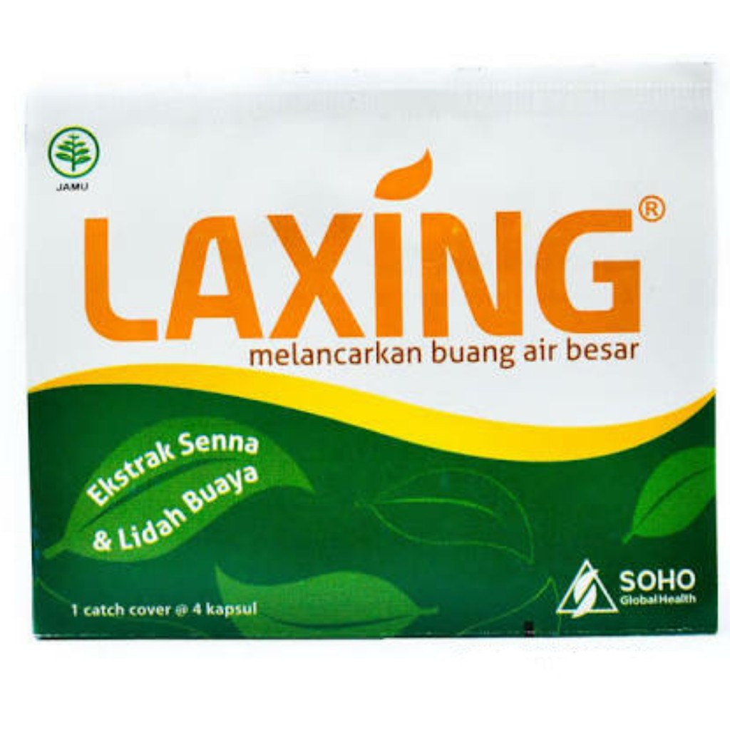 Laxing Strip @4 Kapsul - Obat Pelancar BAB Natural Alami | Shopee Indonesia