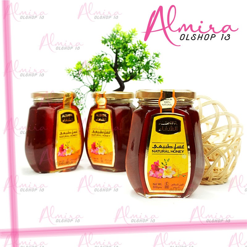 

Madu Al Shifa Asli Arab Saudi Sudah BPOM 500 gr