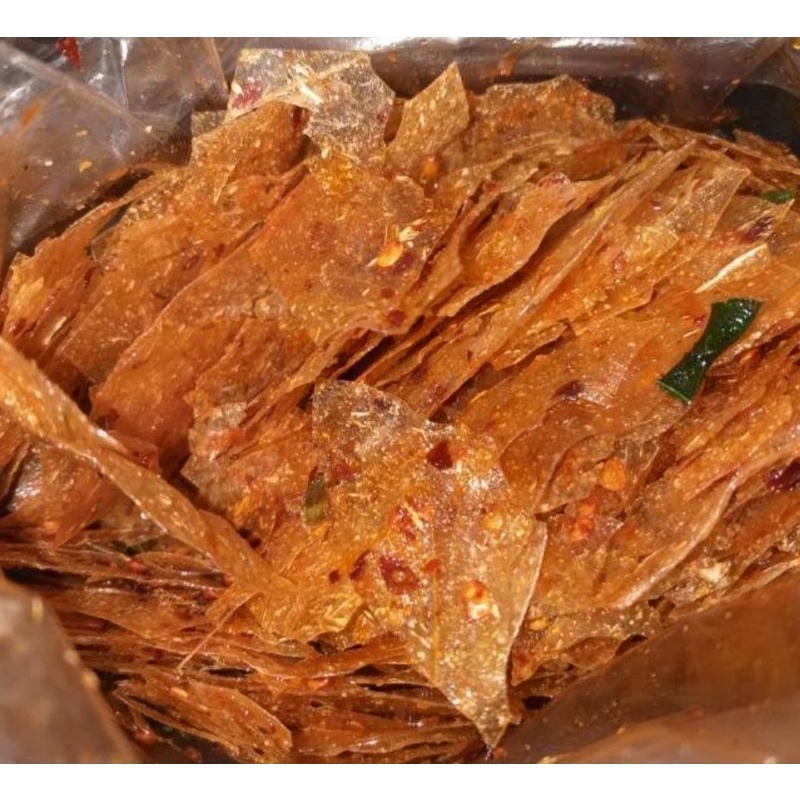 

Kripik kaca Ektra pedas daun jeruk