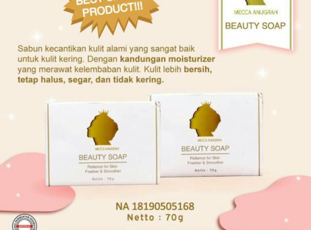 PAKET  MECCA ANUGRAH BIBIT LOTION DAN BODY SOAP