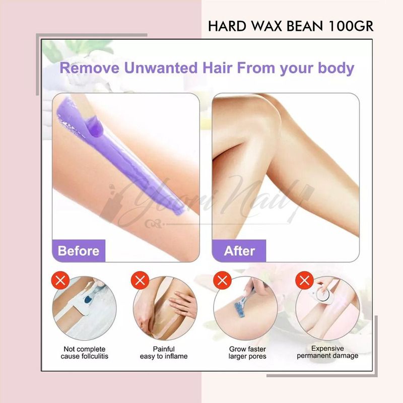 Hard wax bean 100gr wax beans depilatory hair wax removal waxing