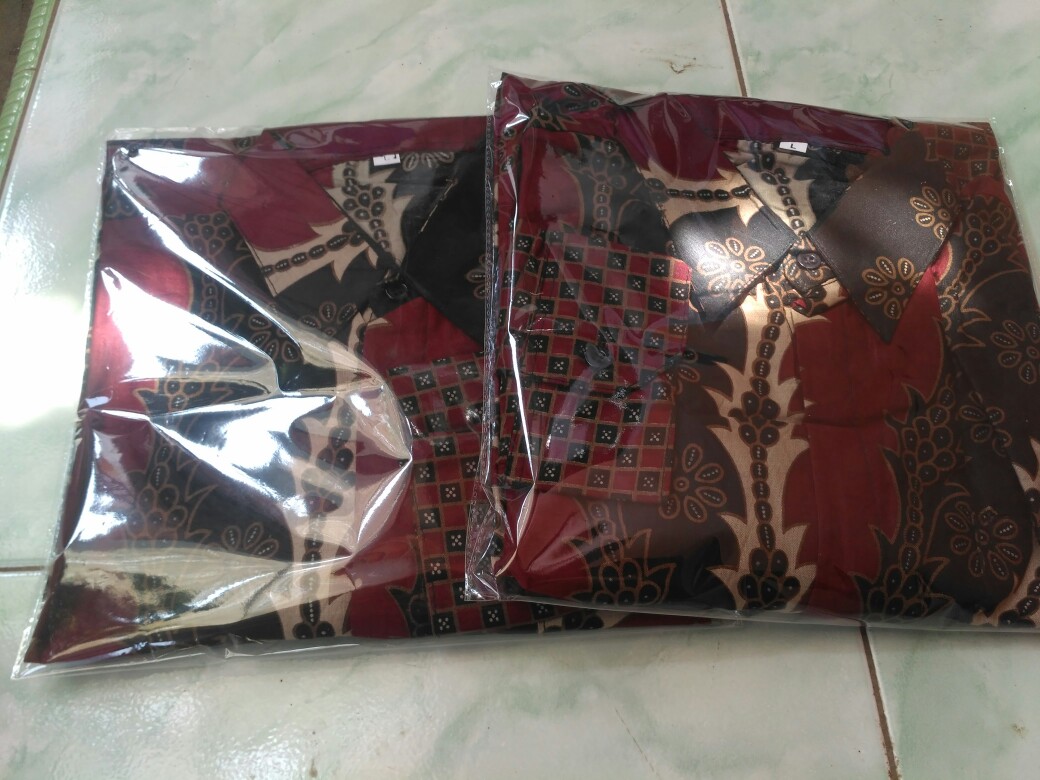 Kemeja Batik Lengan Panjang Size M L Xl Xxl Xxxl Baju Batik Pria Panjang Modern
