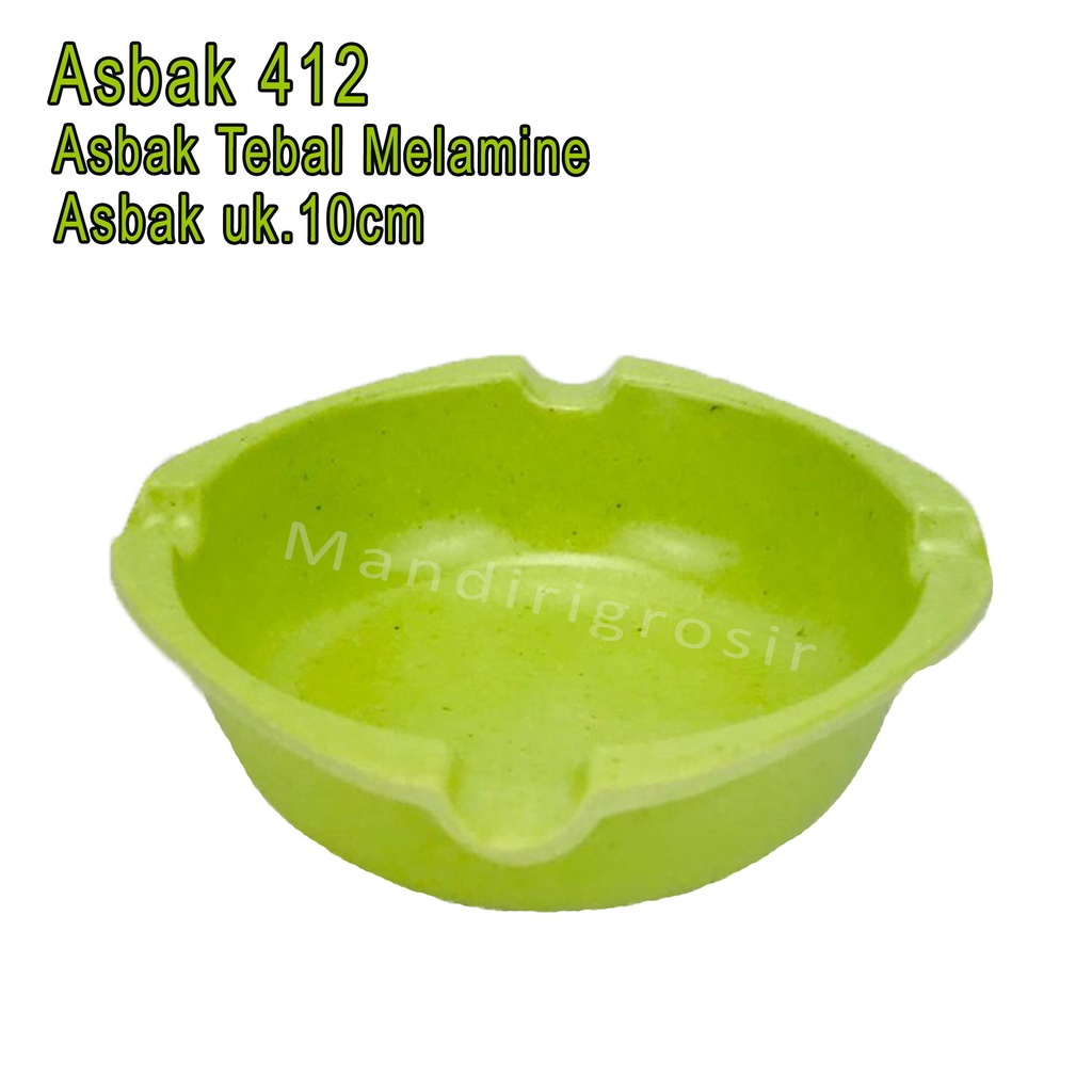 Asbak Melamine *Asbak 412 * Asbak Tebal *uk.10cm