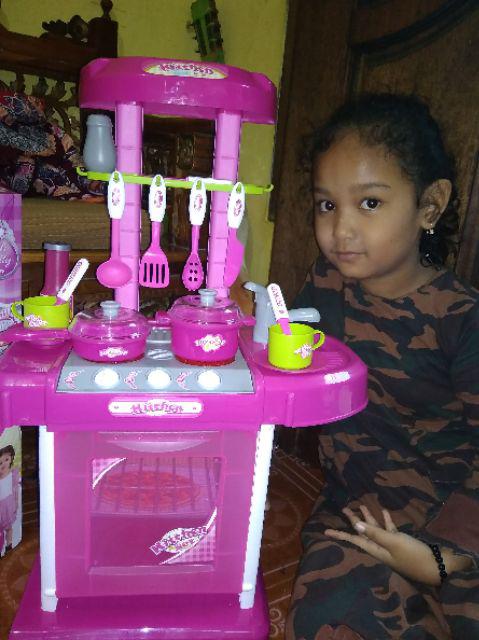 B20G1 Mainan anak KITCHEN SET KOPER / edukasi | Shopee