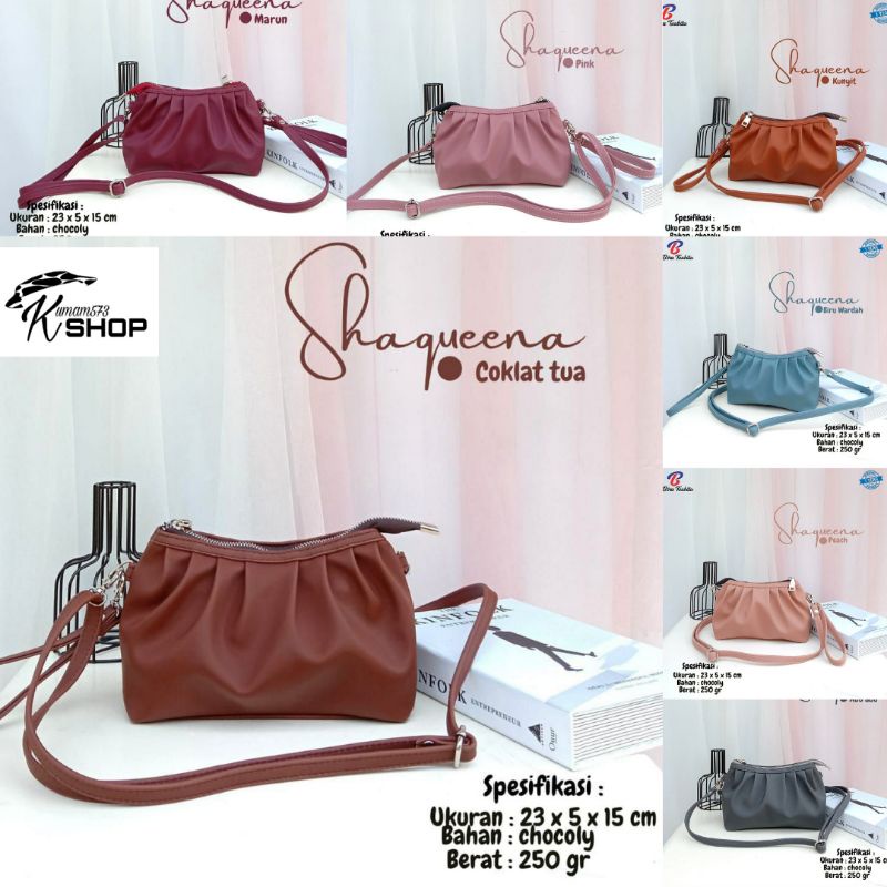Tas Dompet Shaqueena Bag Chocoly By Biru Tsabita Kekinian