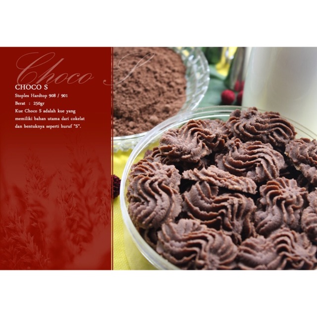 

Kue kering cookies lebaran Choco S 250gram