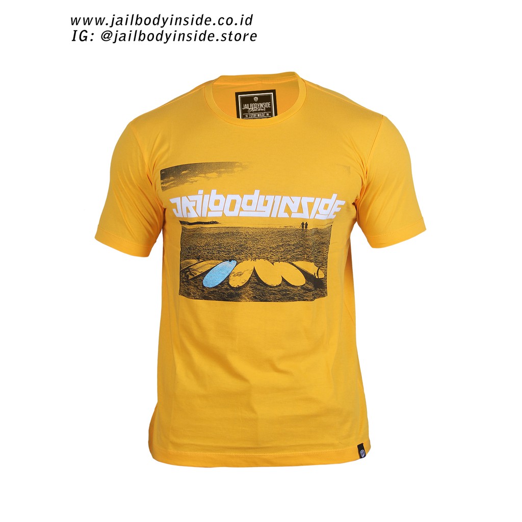 tshirt kaos oblong distro original jail body inside surf view board code 10112817
