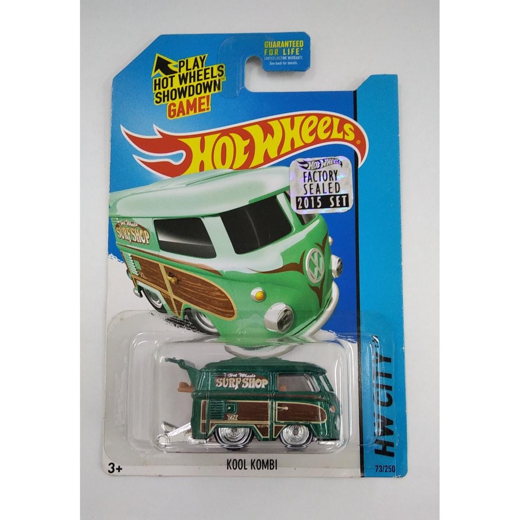 Diecast Hot Wheels Kool Kombi THS FS 2015 Super Treasure Hunt Factory Sealed $TH HW Kolektor Koleksi