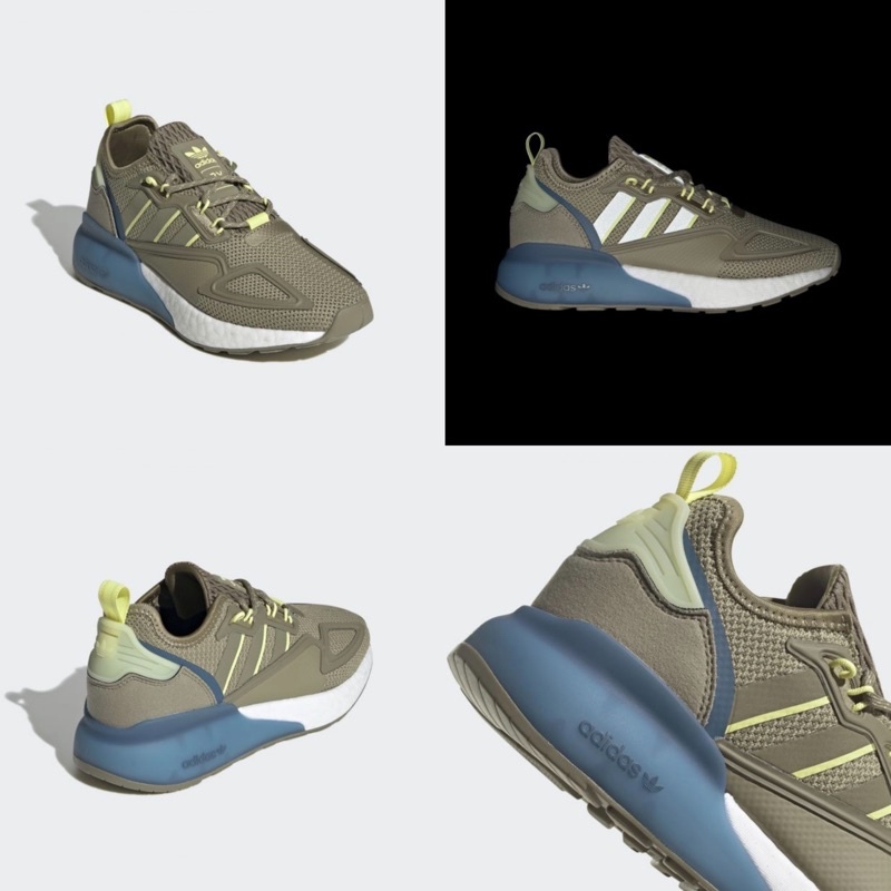 adidas zx 2k boost shoes original counter sale