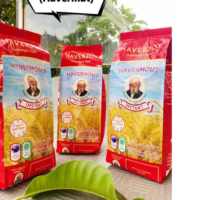 

Barang Bagus Haverjoy Havermout Australian Oats/ Oatmeal Instant 500 Gram HALAL RR4^^