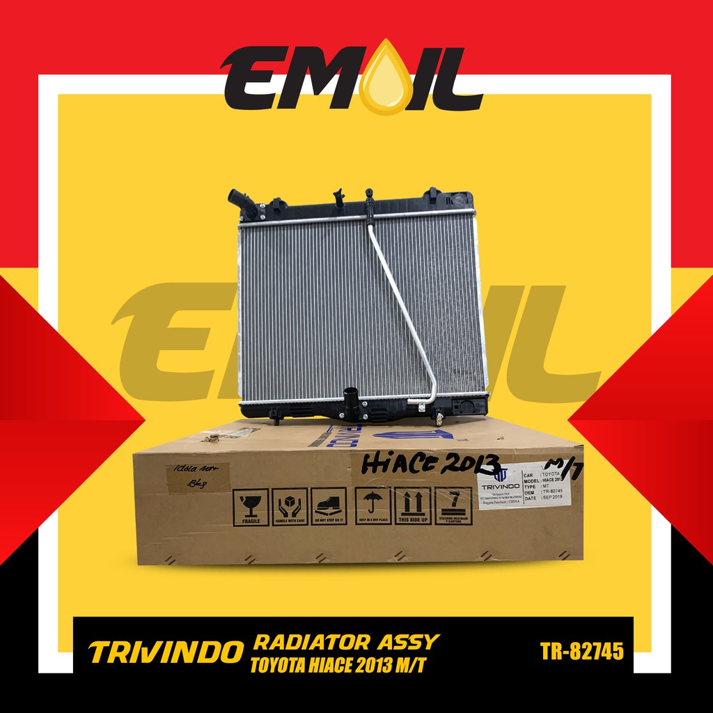 Radiator assy Toyota Hiace 2013 MT Manual TR-82745 Trivindo