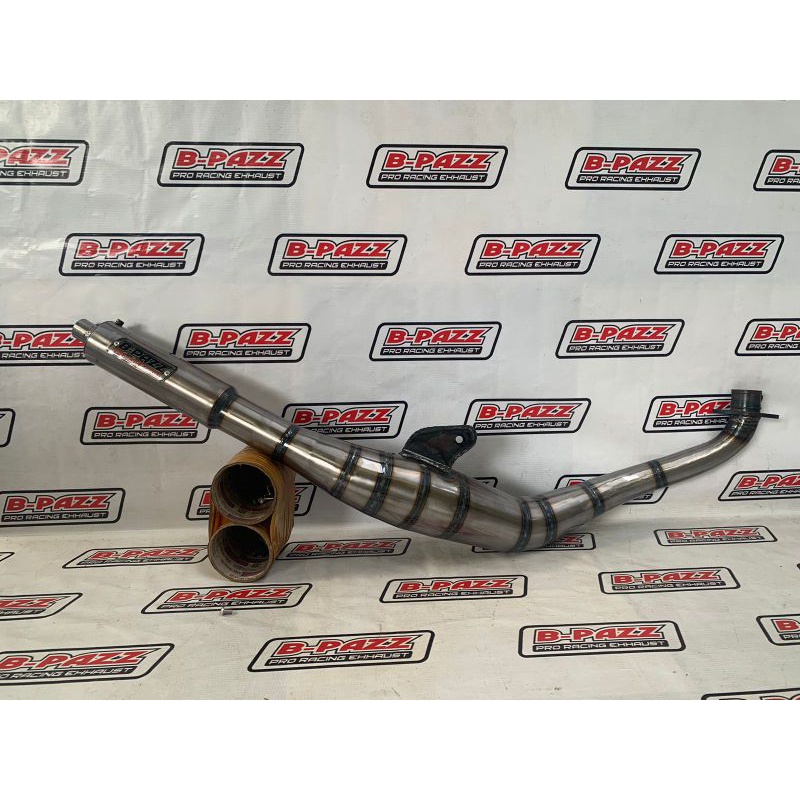 BPAZZ Knalpot Standar Kolong Yamaha FIZR / FIZ / Force 1 Bahan Galvanis Original B-PAZZ