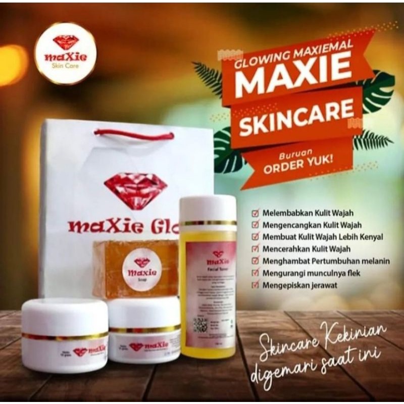 MAXIEGLOW SKINCARE 100% DIJAMIN ORI // Perawatan Wajah Maxie Glow Skincare