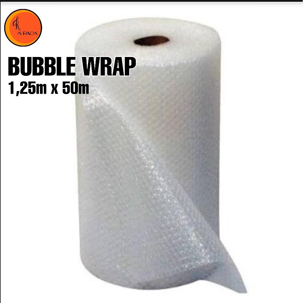

Bubble Wrap Putih 1,25x50 cm
