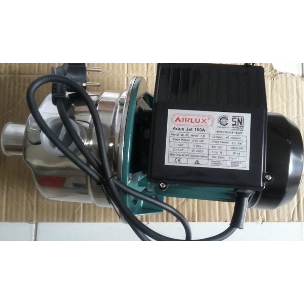 Pompa Stainless Steel AirLux SGJS-400 Aman Untuk Air Minum
