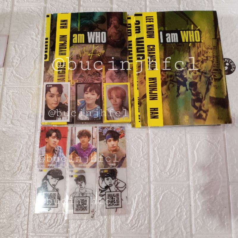 ALBUM DAN PHOTOCARD I AM WHO STRAYKIDS
