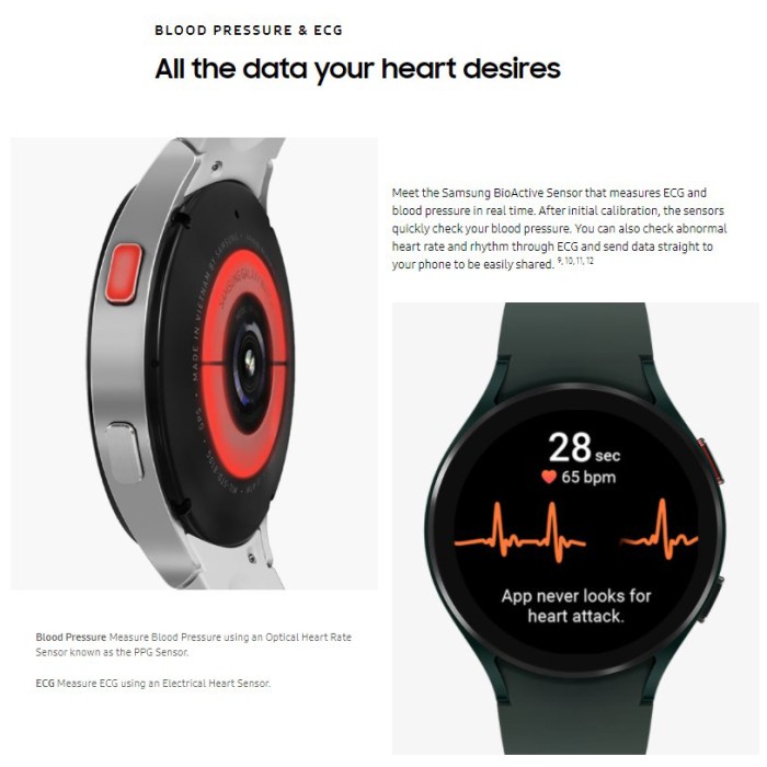 misi- Samsung Galaxy Watch4 / Watch 4 44MM Smartwatch Garansi Resmi SEIN