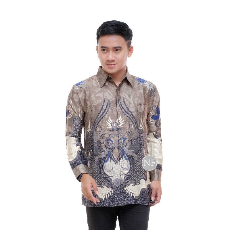 Umro Batik Sutra Grey