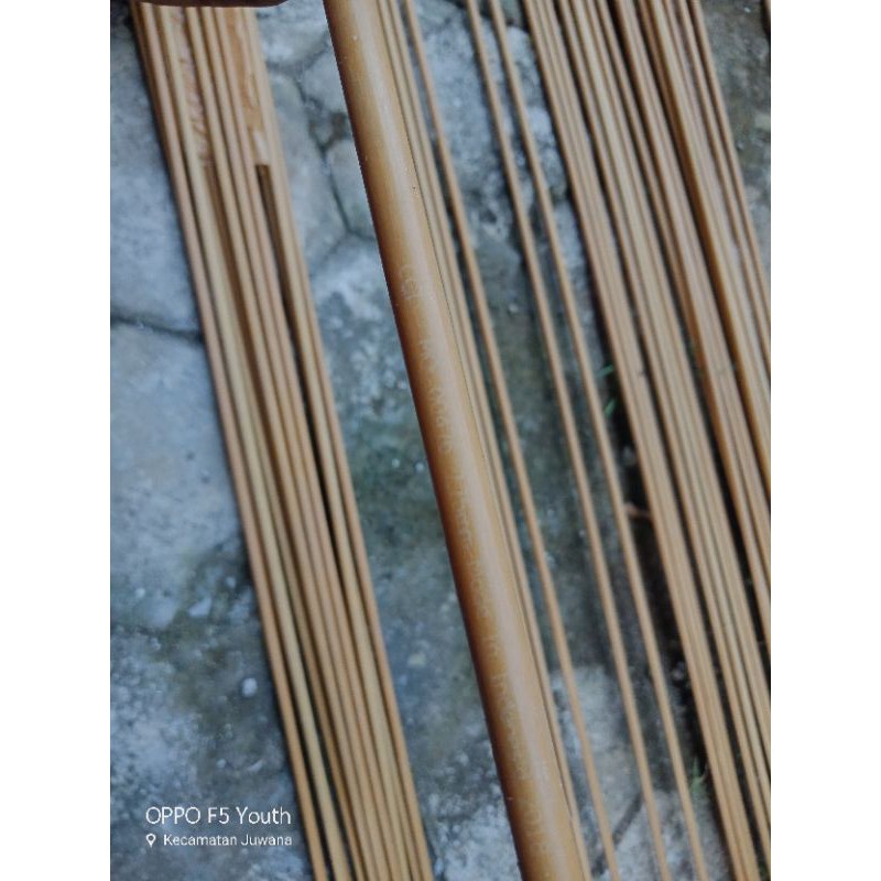 Blank carbon sutet non bubut 7.11mm panjang 220cm