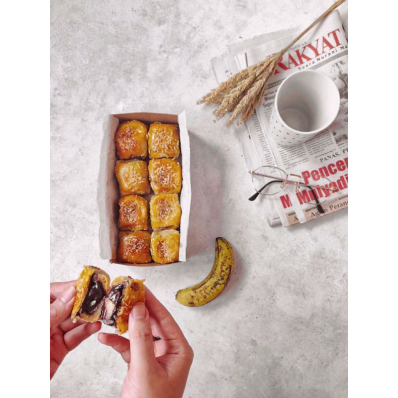 

Bolen Pisang Coklat Keju Isi 6 pcs