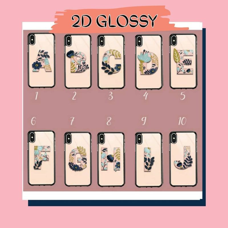 

CUSTOM NAMA ALPHABET 2D GLOSSY HARDCASE