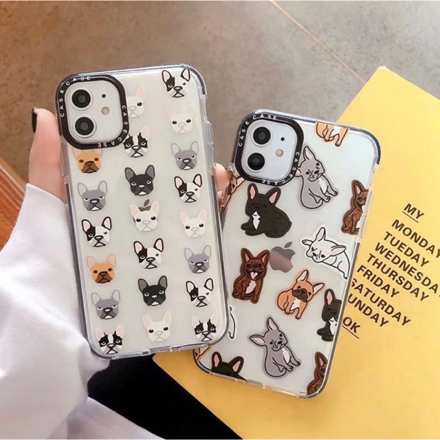 NEW Casetify French Bulldog Case Casing Iphone 7 7+ 8 8+ X XR XS 11 PRO MAX