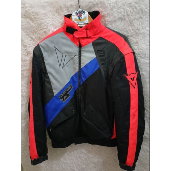 jaket motor vintage dainese 90s Ts evolution no yellow corn