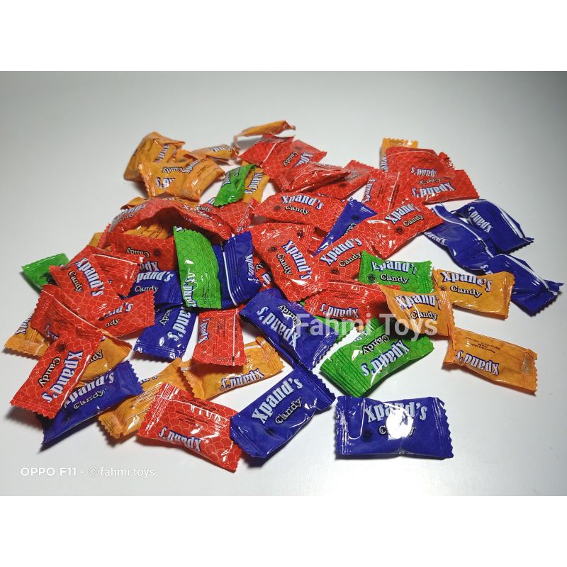 

1kg (500pcs) permen gothan // permen expands // permen isian kotak kado