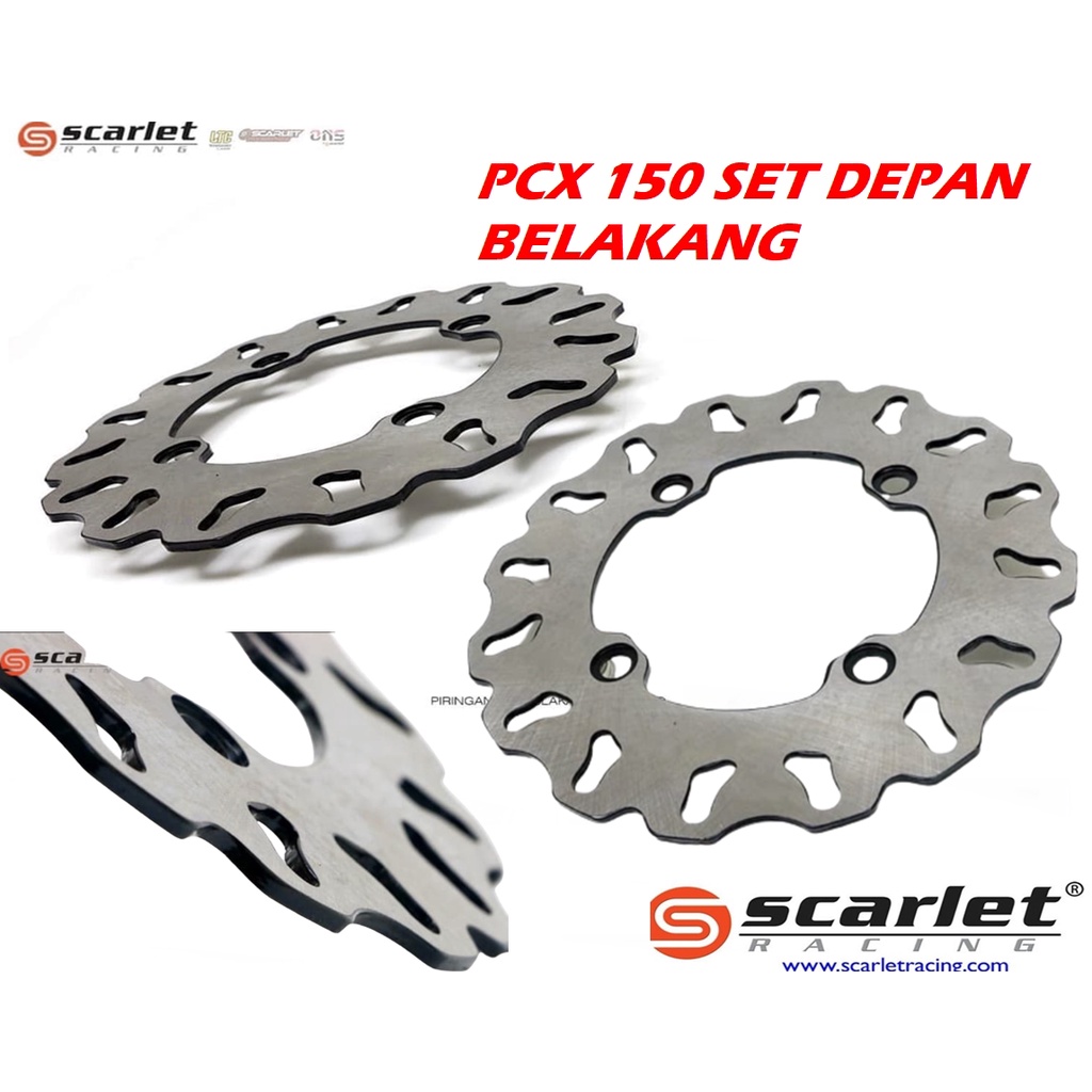 PIRINGAN CAKRAM SET ADV 150CC-PCX 150CC-adv 160cc DISK CARKAM SET DEPAN BELAKANG HONDA MATIC ADV 150CC