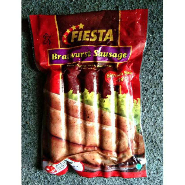 

Fiesta bratwurst sausage 300 gr