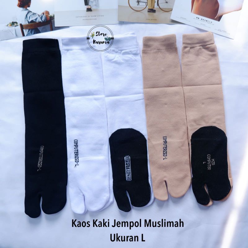 Kaos Kaki Jempol Anak dan Dewasa dengan ukuran panjang S, M dan L