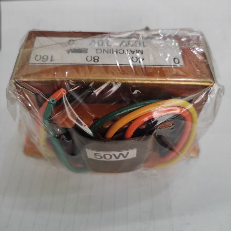 Trafo Matching 4ohm 8ohm 16ohm 70V -100V  50Watt