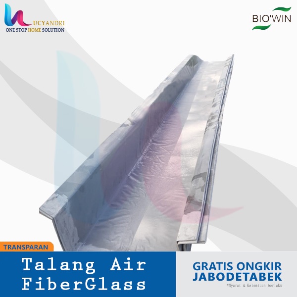 Talang air fiber,Talang fiberglass,Talang pergudangan 3MM