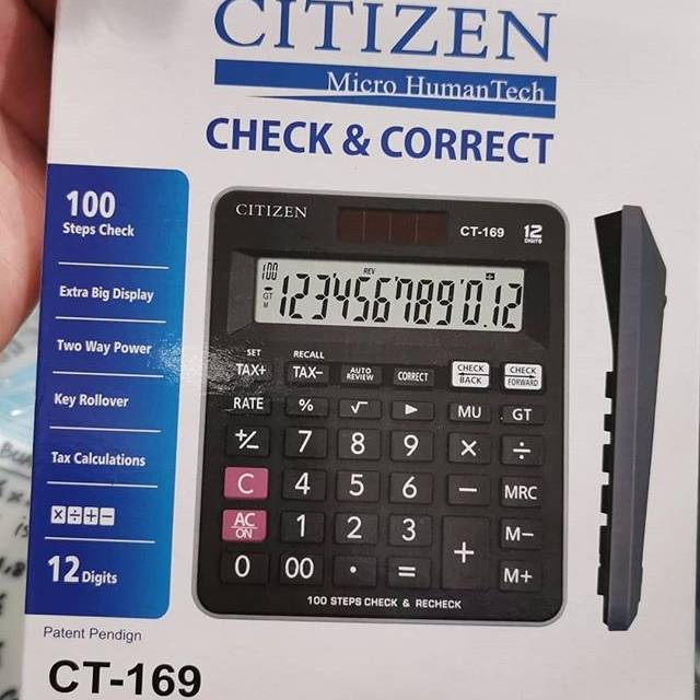 KALKULATOR CITIZEN CT-169
