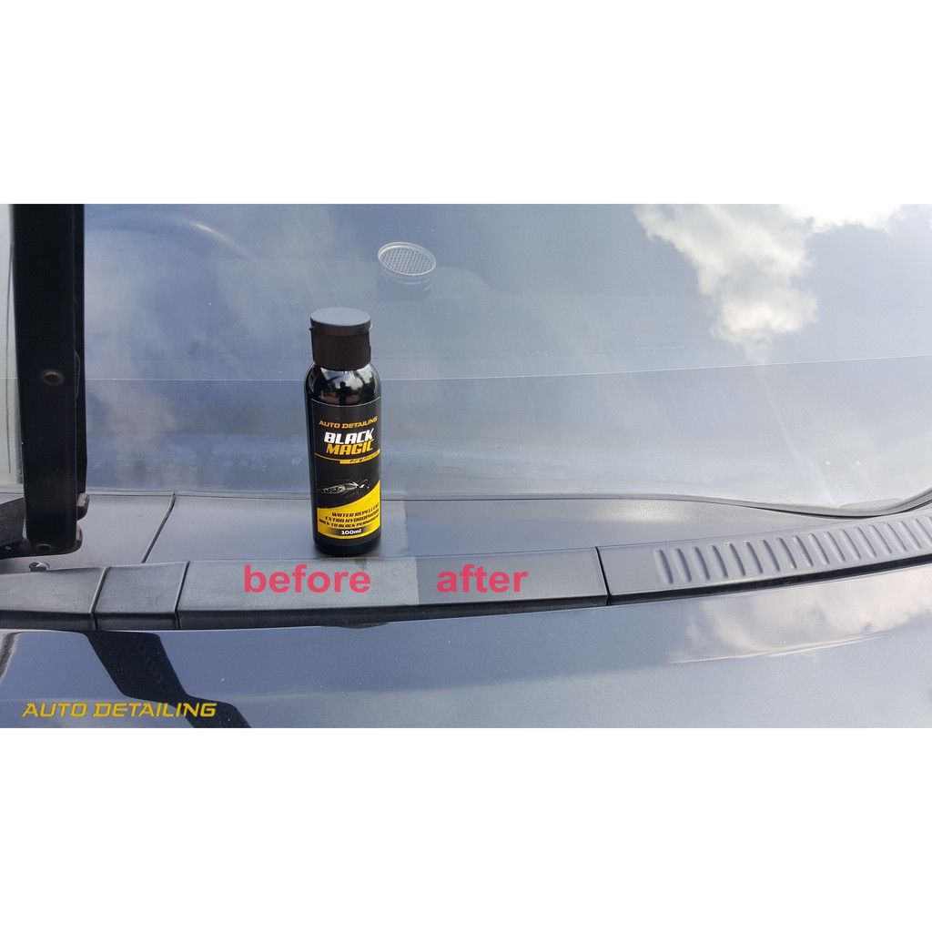 Back to Black - Trim Restorer Penghitam Plastik Body Motor dan Mobil - Kemasan 100ML