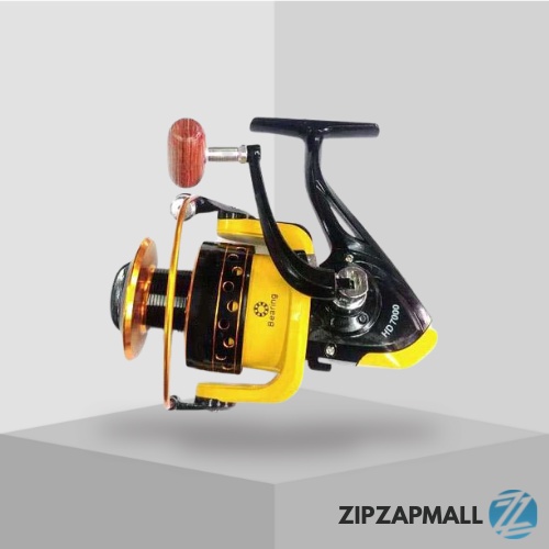 Gulungan Pancing YUMOSHI Reel Pancing HD7000 12 Ball Bearing / Alat Gulungan Pancing / Penggulung Se