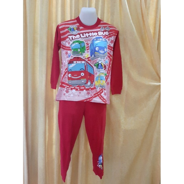Baju tidur anak tayo