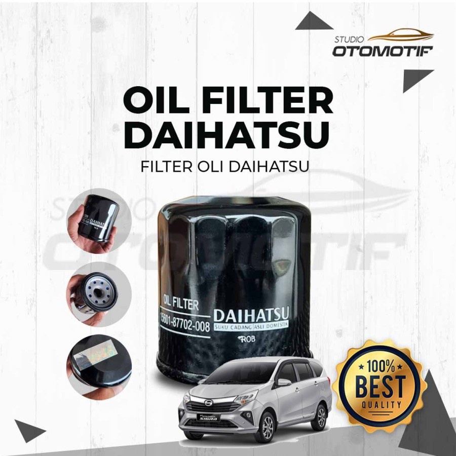 FILTER OLI CALYA SIGRA D008 ORIGINAL OIL FILTER