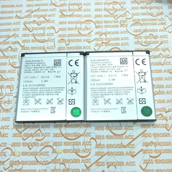 Baterai Battery Original SONY Experia ARC S , LT15i , LT18i X12 BA750