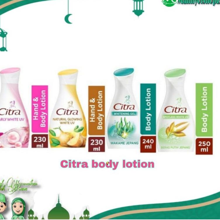 8j❊Diskon Promo✪ CITRA HAND BODY LOTION { 120ML - 250ML } 47 →
