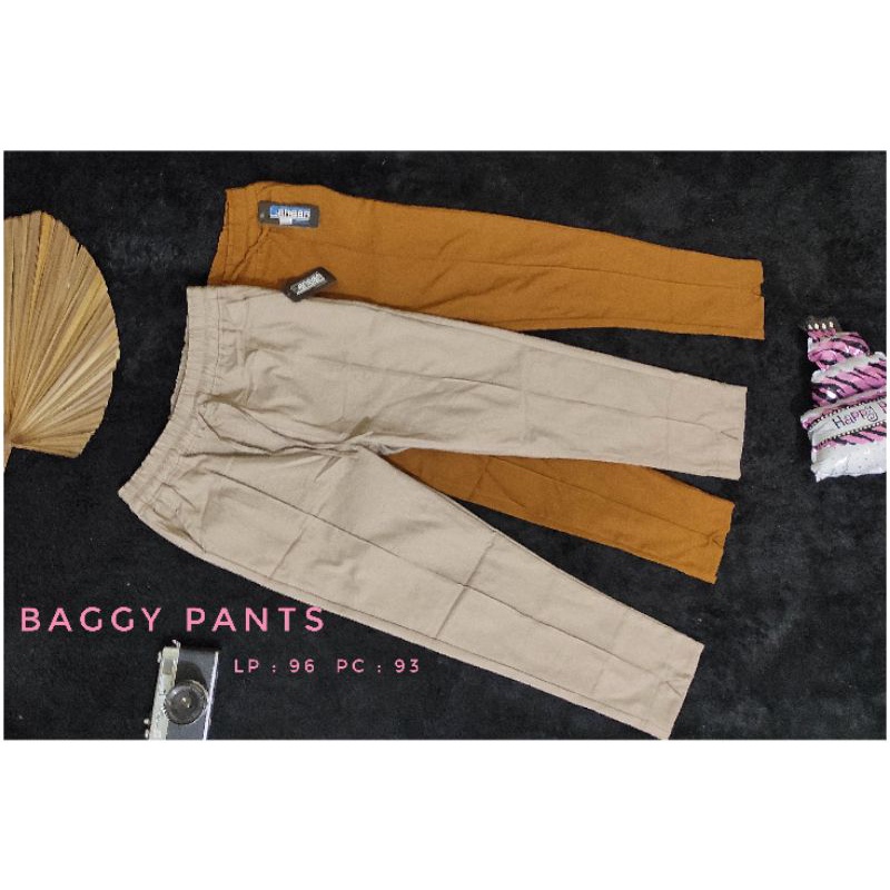 BAGGY PANT & CARGO PANT IMPORT BAHAN BENGALINE OTTOMAN