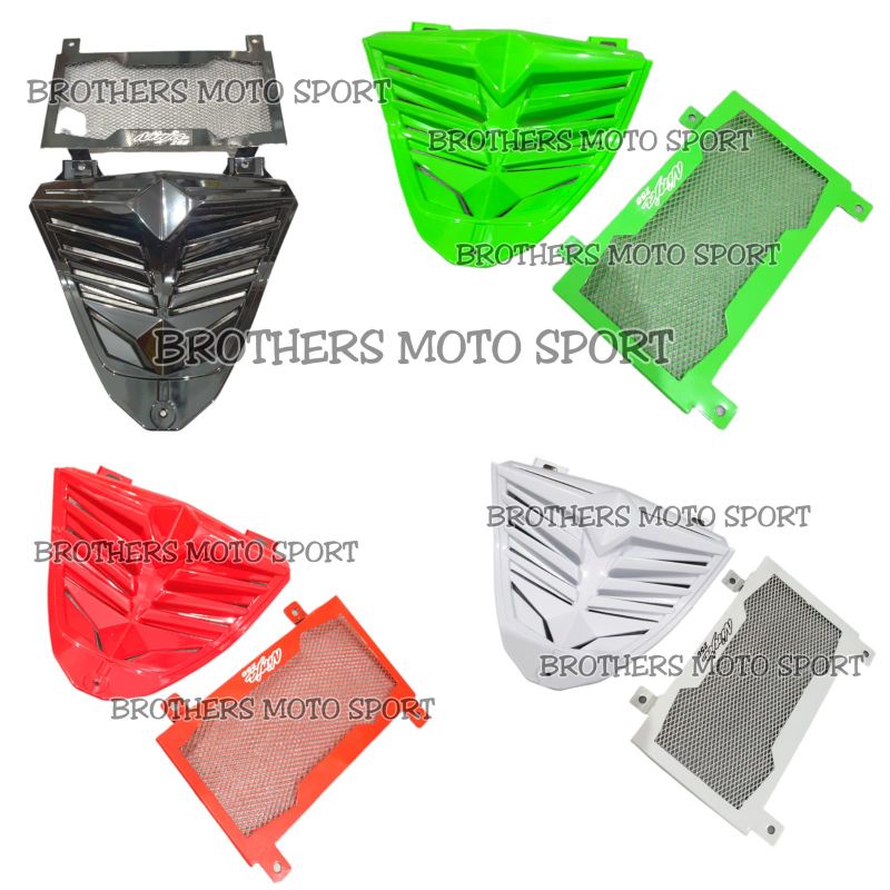cover radiator ninja 250R vgrill tutup radiator vgrill ninja250 karbu
