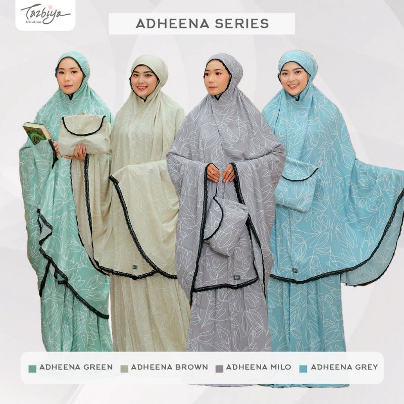 Mukena Tazbiya Allover Adheena Series Allsize