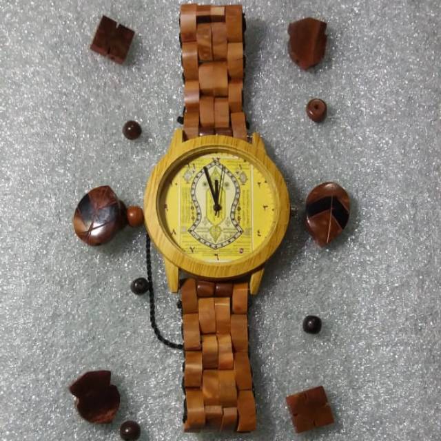 JAM PRIA WANITA KAYU KOKKA/KAUKAH ARABIC/ISLAMIC BACKGROUD COSTUM