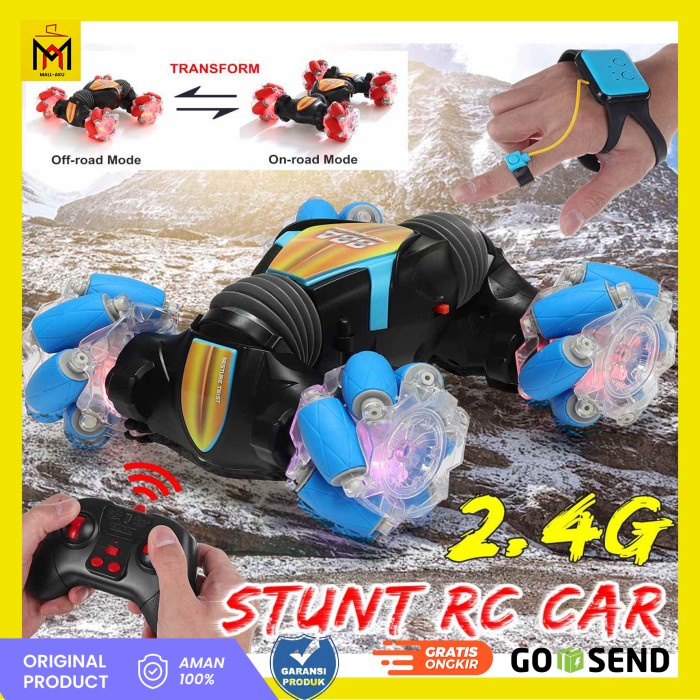 Mainan Remote Control Mobil RC Stunt Car Sensor Gestur Tangan